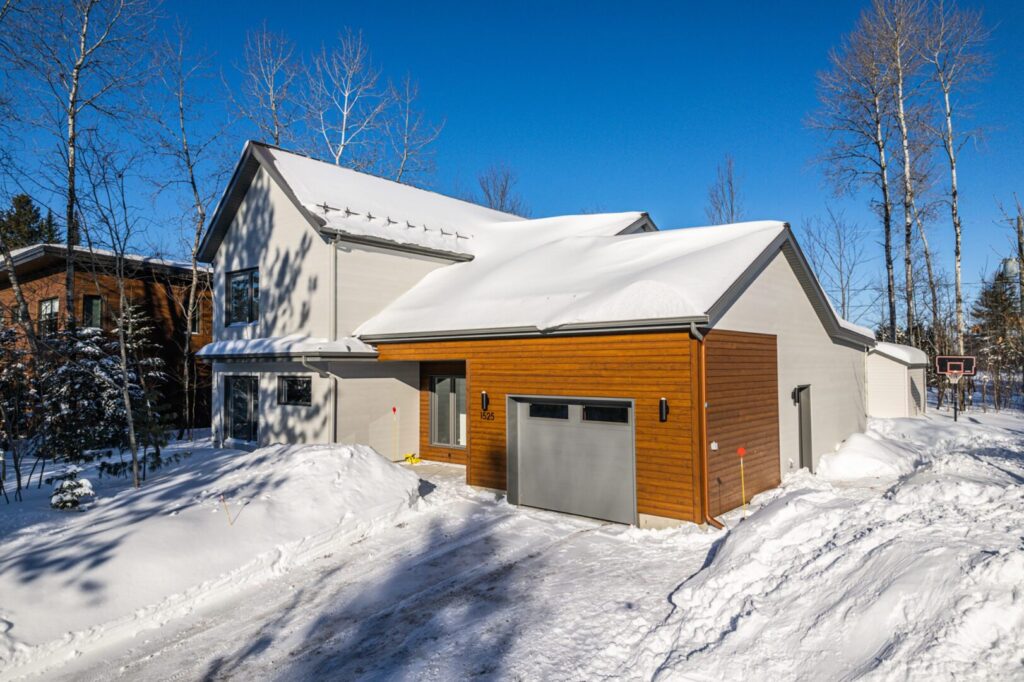 Vue extérieure en hiver